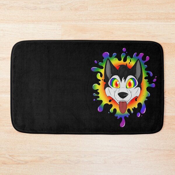 Item preview, Lively LGBTQ+ husky designed and sold by LoonyLeandra.