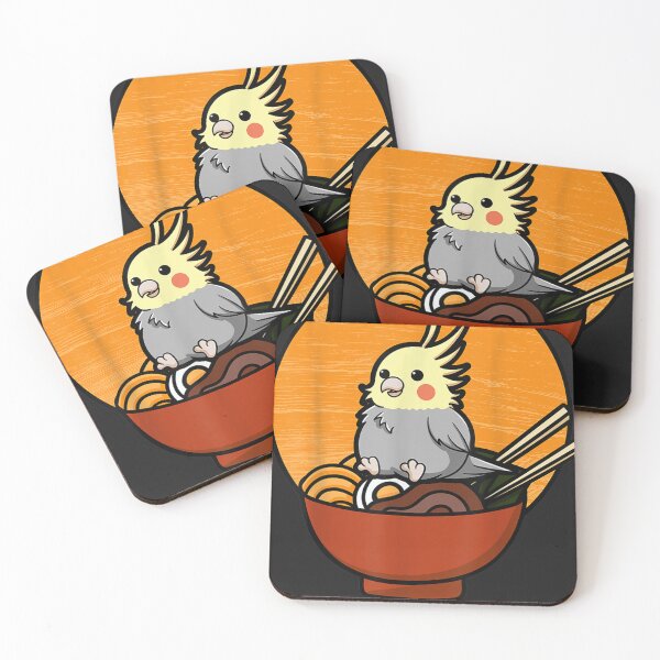 Item preview, Cockatiel Cockatoo Lutino Quarrion Weiro Bird Parrot Tiel designed and sold by llanetdctrib.