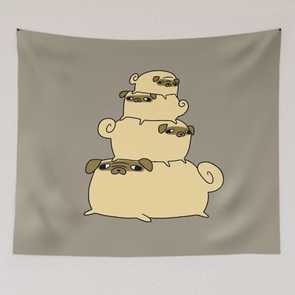 Item preview, Pug Pile designed and sold by SaradaBoru.