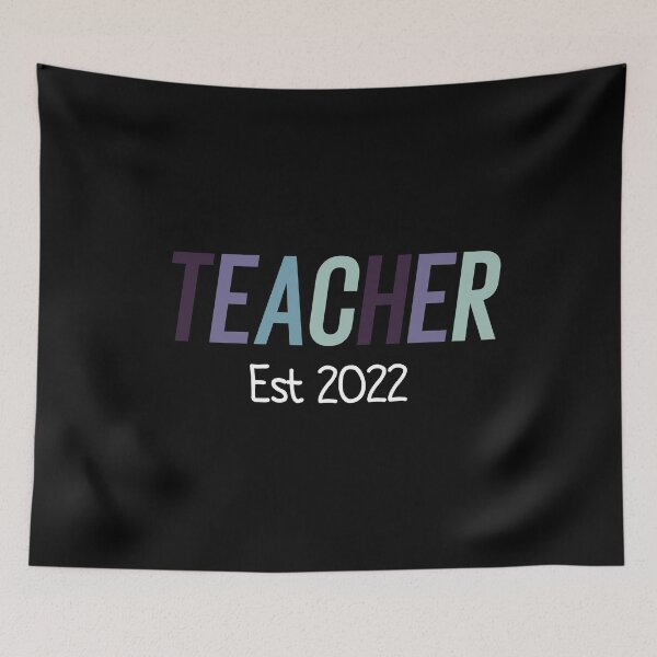 Item preview, Teacher Est 2022 - New Teachers Graduation Gift Idea designed and sold by AMERZAGUE DESIGN.