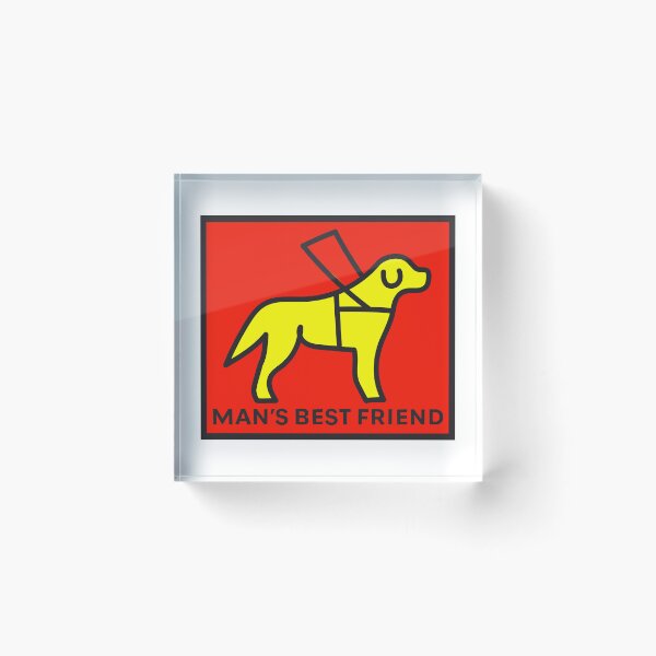 Item preview, Man's Best Friend Red designed and sold by IndeOandM.