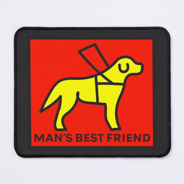 Item preview, Man's Best Friend Red designed and sold by IndeOandM.