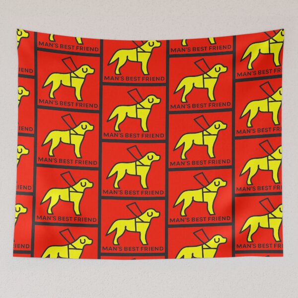 Item preview, Man's Best Friend Red designed and sold by IndeOandM.