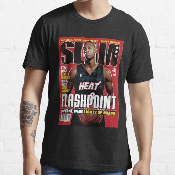 Dwyane Wade Basket Slam Essential T-Shirt by mdoanquan7