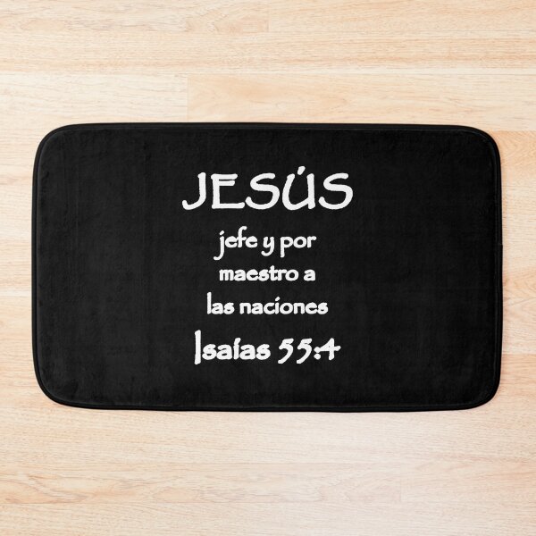 Item preview, Isaiah 55:4 Jesus Chief and Master to the Nations Spanish Bible Verse designed and sold by NombresDeJesus.