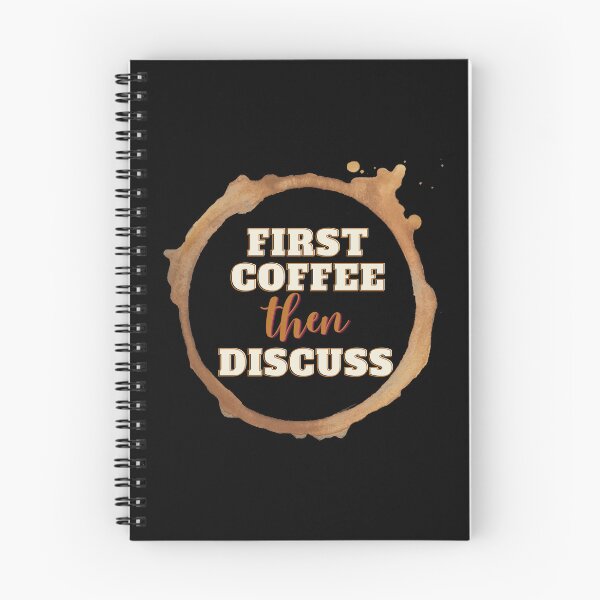 Item preview, First Coffee Then Discuss designed and sold by Hab2.