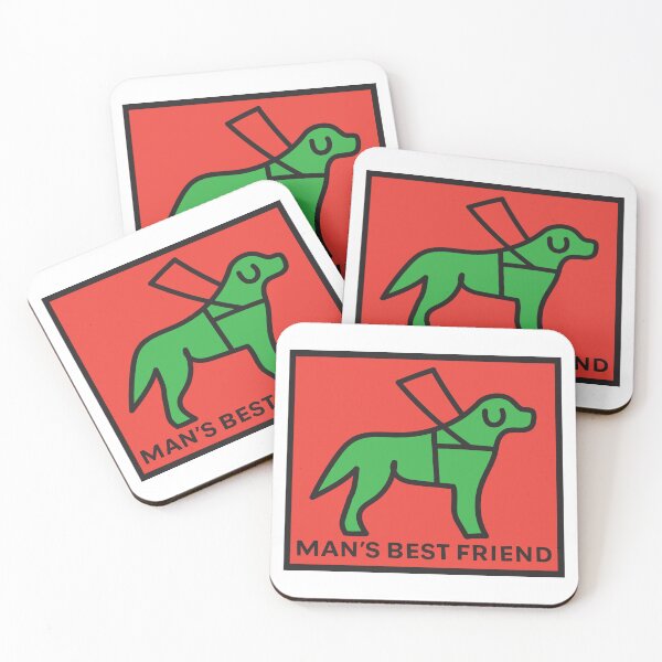 Item preview, Man's Best Friend Orange designed and sold by IndeOandM.