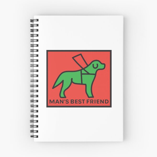 Item preview, Man's Best Friend Orange designed and sold by IndeOandM.