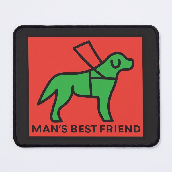 Item preview, Man's Best Friend Orange designed and sold by IndeOandM.