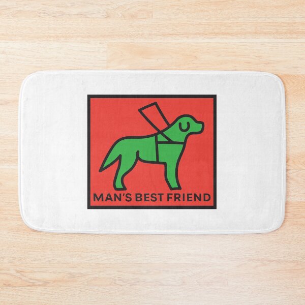 Item preview, Man's Best Friend Orange designed and sold by IndeOandM.