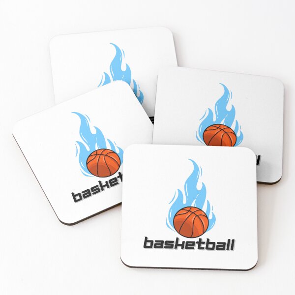 Item preview, basketball on blue fire designed and sold by leong732.