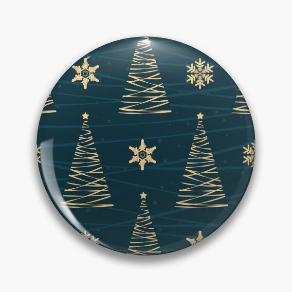 Item preview, Stylized Christmas trees pattern designed and sold by GoDesign1.