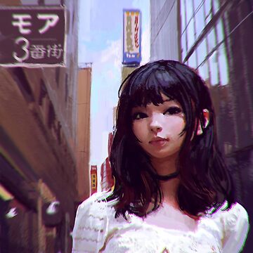 Artwork thumbnail, Shinjuku by Ilya Kuvshinov