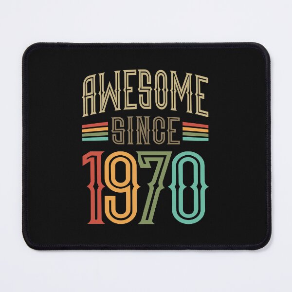 Item preview, Awesome Since 1970 54th Birthday Funny Retro designed and sold by cidolopez.