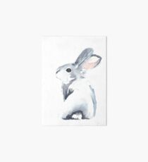 Moon Rabbit I Art Board Print