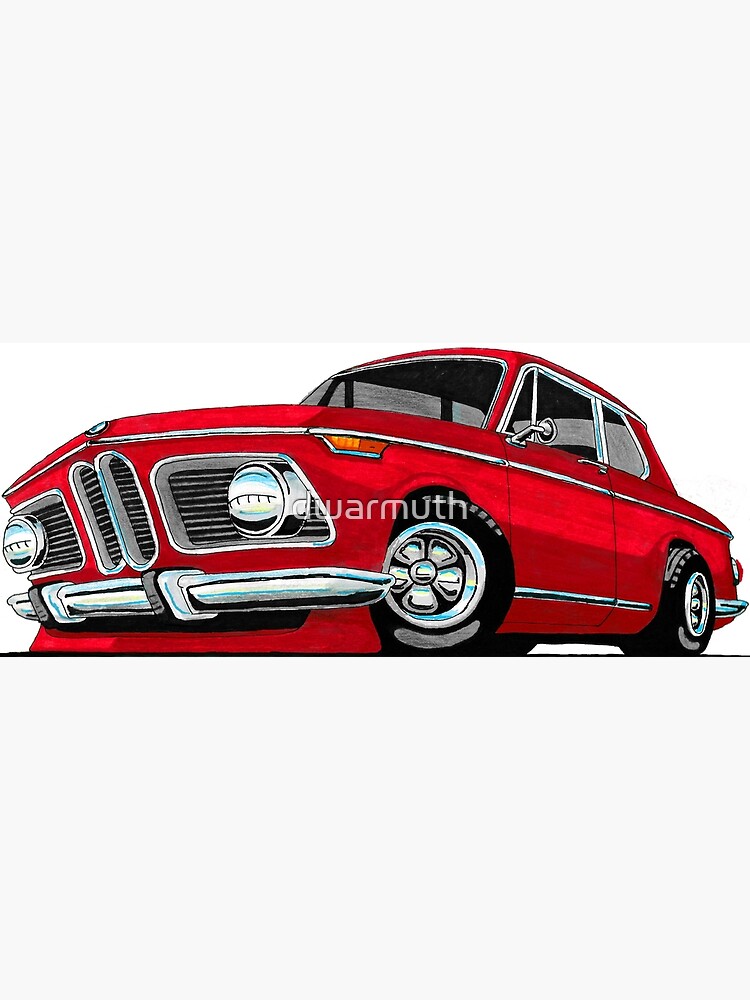 Bavarian Rotes Auto Greeting Card By Dwarmuth Redbubble