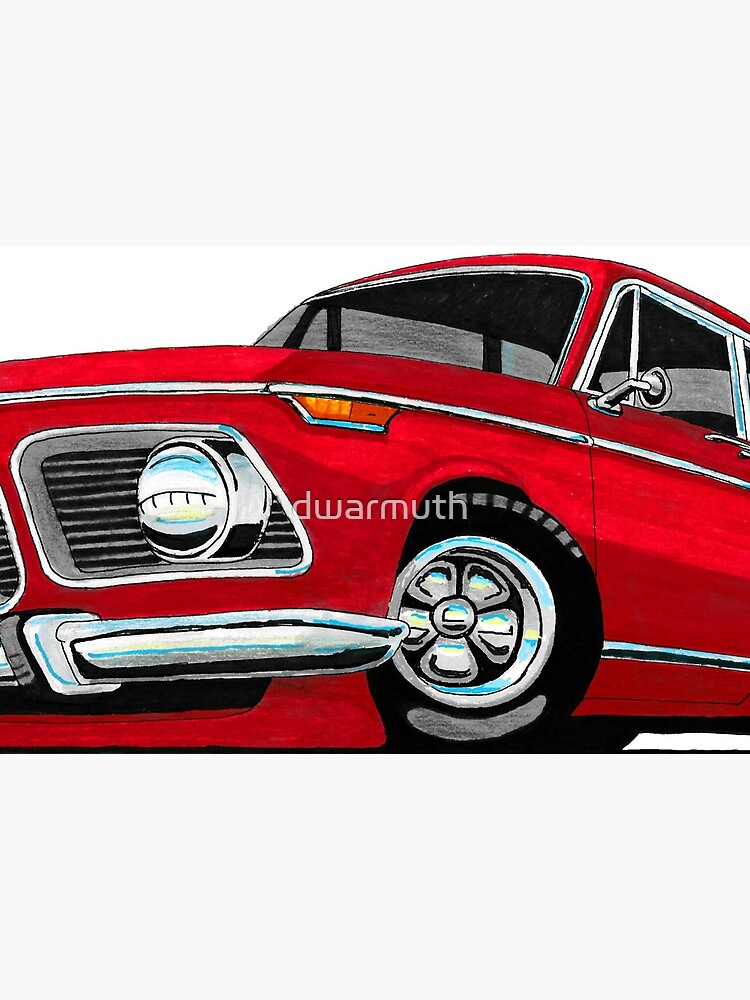 Bavarian Rotes Auto Art Board Print By Dwarmuth Redbubble