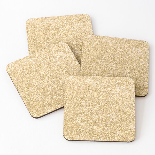 Item preview, Light Gold Glitter Sparkle Pattern designed and sold by Petgifts ★★★★★.
