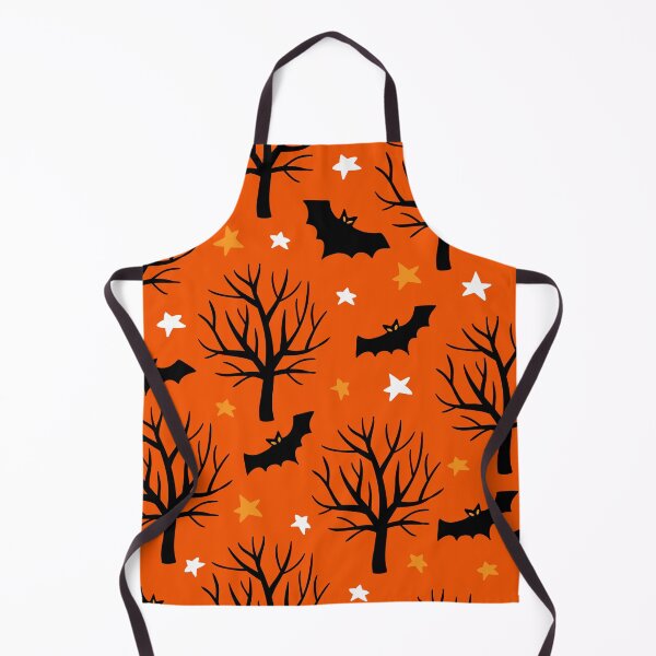 Item preview, Halloween pattern black trees and bats designed and sold by GoDesign1.