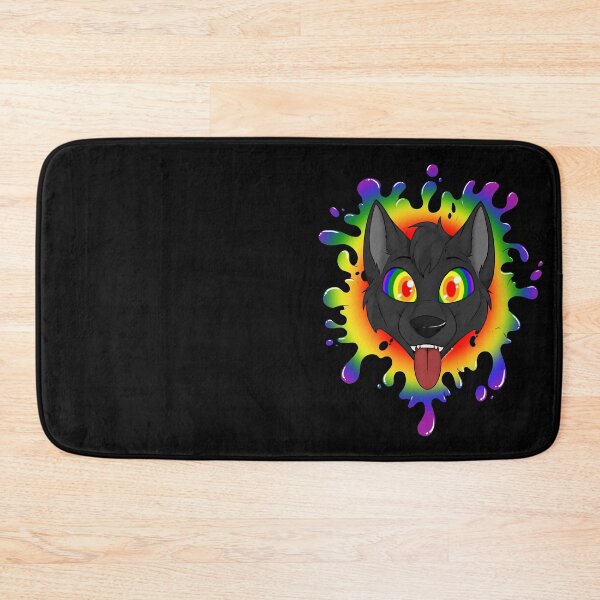 Item preview, Lively LGBTQ+ wolf designed and sold by LoonyLeandra.