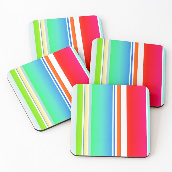 Item preview, red blue green lines | red blue green color scheme designed and sold by lausn.