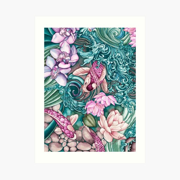 Splash! Art Print