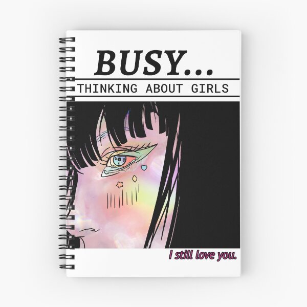 Item preview, Busy Thinking About Girls Trendy Lesbian Funny  designed and sold by Zuuag.