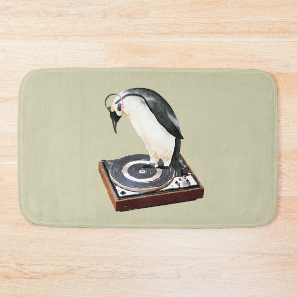 Item preview, DJ Penguin designed and sold by chillaxcats.