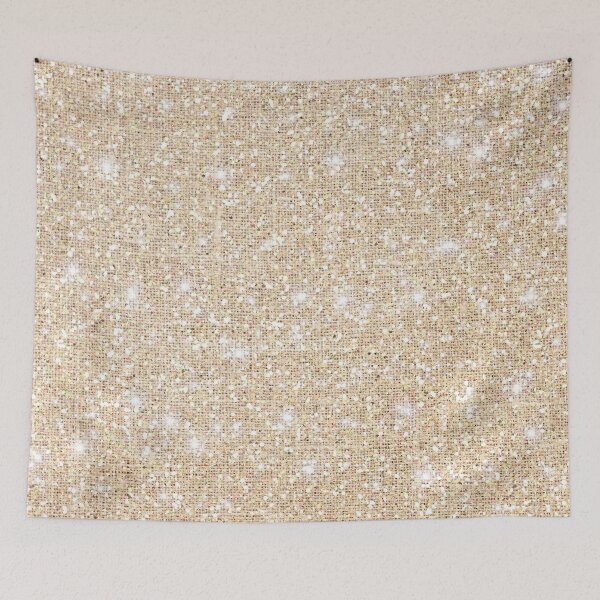 Item preview, Beige Glitter Sparkle Pattern designed and sold by Petgifts ★★★★★.