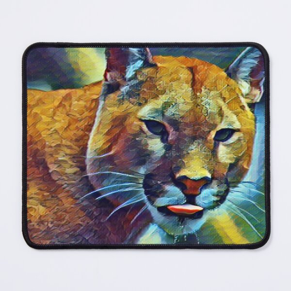 Item preview, Cougar Stare In Slumber designed and sold by Fearless-Fox.