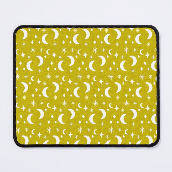 Item preview, Moon and Star dark-goldenrod designed and sold by susycosta.
