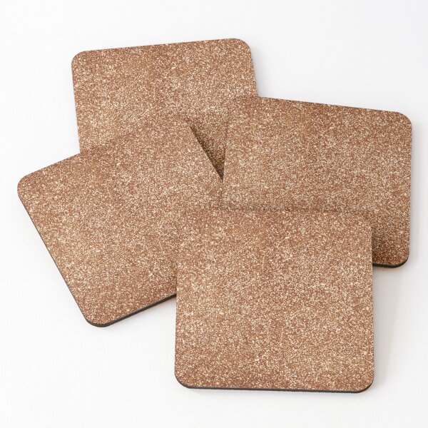 Item preview, Copper Glitter Sparkle Pattern designed and sold by Petgifts ★★★★★.