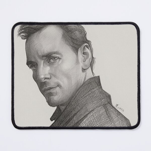 Item preview, Michael Fassbender, Pencil Art designed and sold by TendaLee.