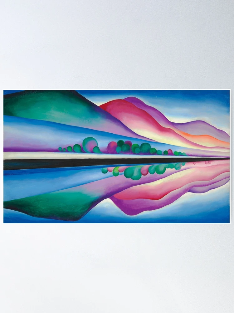 Georgia O'Keeffe Lake George 1922 希少ポスター