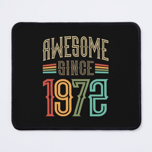 Item preview, Awesome Since 1972 52nd Birthday Funny Retro designed and sold by cidolopez.