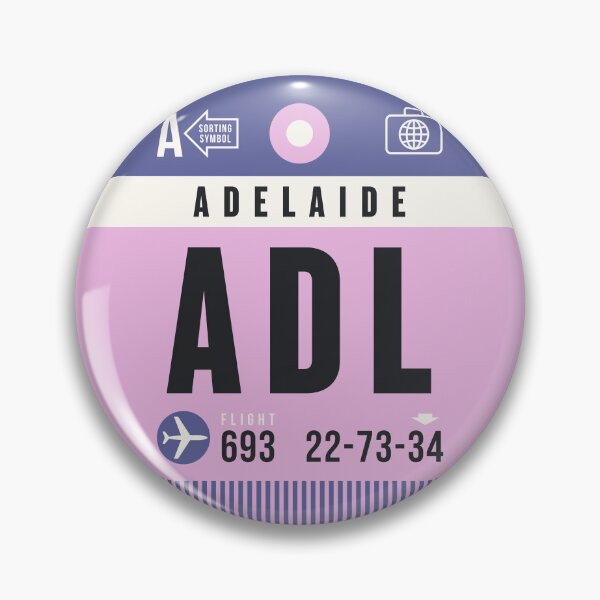 Item preview, Luggage Tag A - ADL Adelaide Australia designed and sold by VoodooCircus.