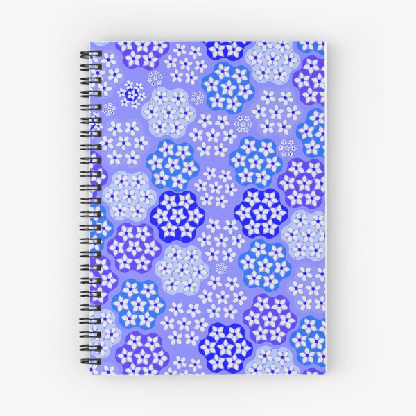 Artikelvorschau, Blue Melliflowery on Blue Repeat 5748 entworfen und verkauft von Art in My Loft.