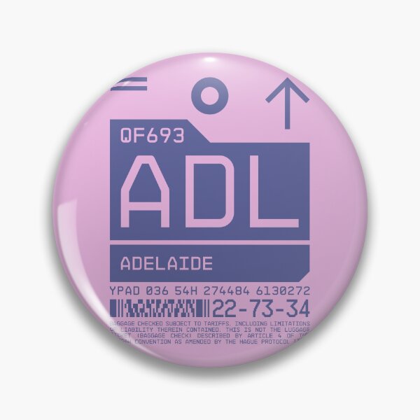 Item preview, Luggage Tag C - ADL Adelaide Australia designed and sold by VoodooCircus.