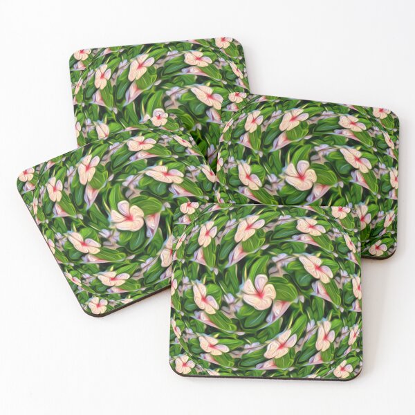 Item preview, Beautiful pink flower pattern designed and sold by Patternflower.