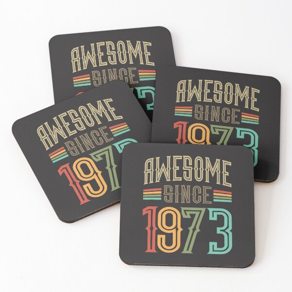 Item preview, Awesome Since 1973 49th Birthday Funny Retro designed and sold by cidolopez.