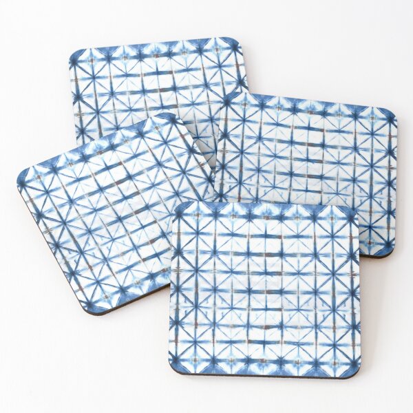 Item preview, Barbed Wire in Indigo designed and sold by PolkaDotStudio.