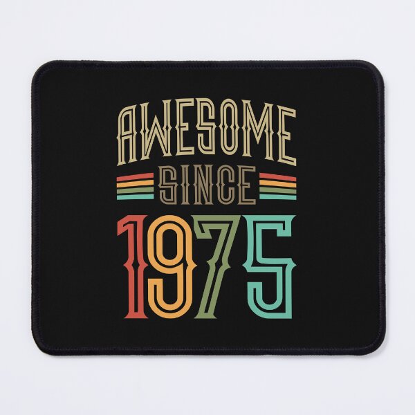 Item preview, Awesome Since 1975 47th Birthday Funny Retro designed and sold by cidolopez.