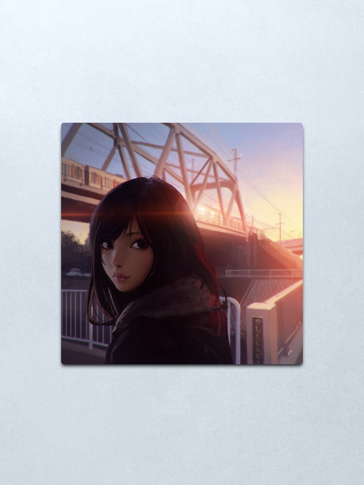 Alternate view of Ichigao Metal Print