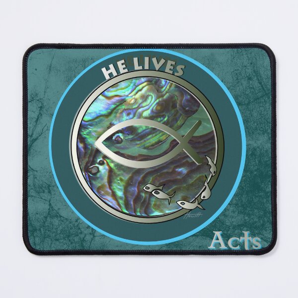 Item preview, He Lives - Fish designed and sold by Patricia Howitt.