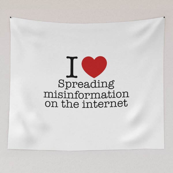 Item preview, I love spreading misinformation on the internet designed and sold by addylolanden.