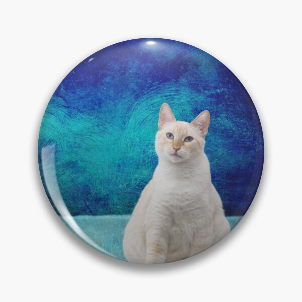 Item preview, Siamese on Blue designed and sold by Elisabeth Lucas.