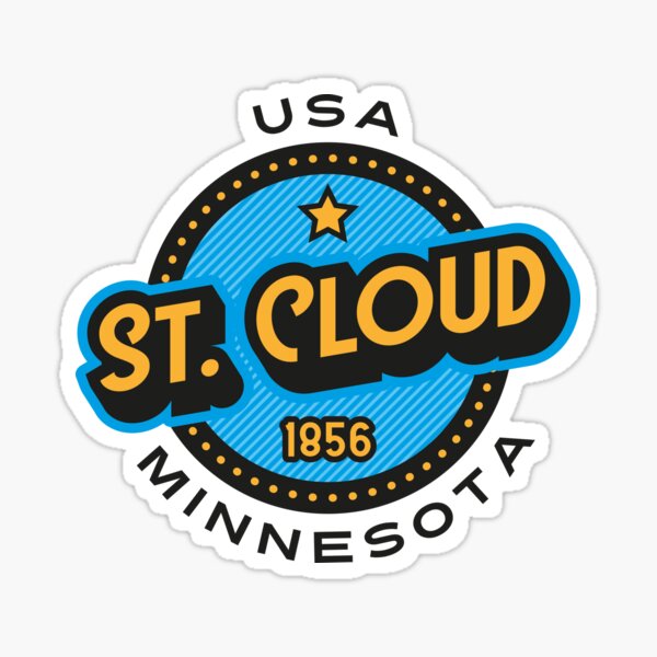 Item preview, St. Cloud, Minnesota, USA. Lettering designed and sold by Dmitry Sytnikov.