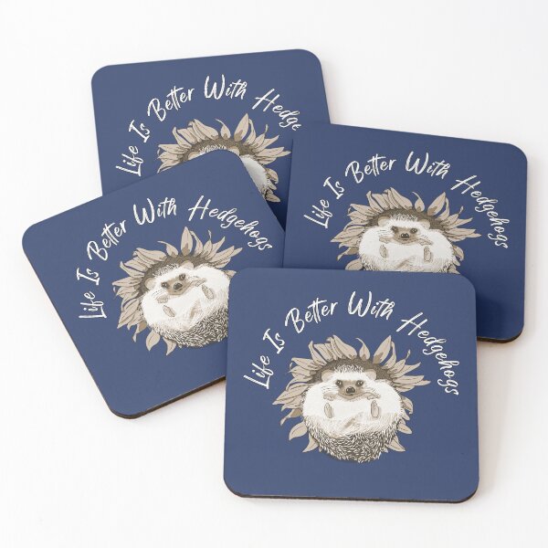 Item preview, Life Is better with Hedgehogs, cute Hedgehogs lovers, Awesome gift for your friends and family designed and sold by abdelhak2005.