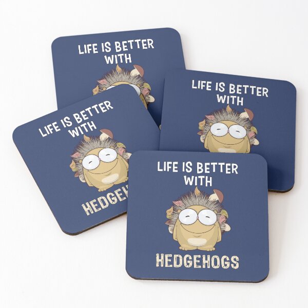 Item preview, Life Is better with Hedgehogs, cute Hedgehogs lovers, Awesome gift for your friends and family designed and sold by abdelhak2005.