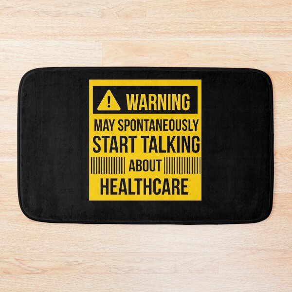 Item preview, warning may spontaneously talk about healthcare  designed and sold by celebteyz.